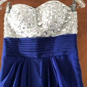 Royal Blue Ball Gown